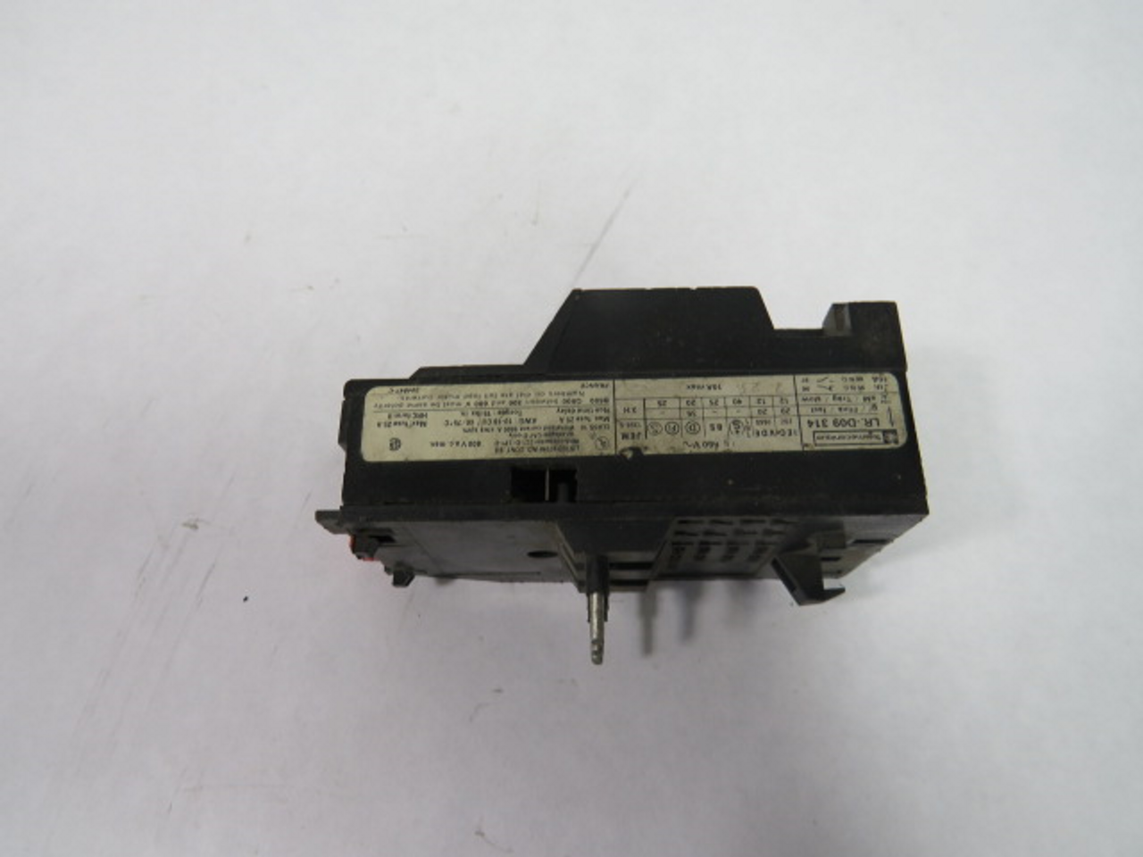 Telemecanique LR1-D09314 Overload Relay 7-10A 3-Pole USED