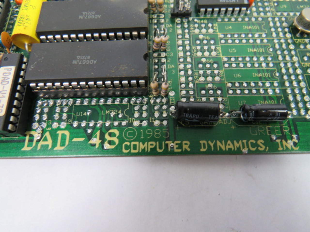 Computer Dynamics DAD-48 Circuit Board USED