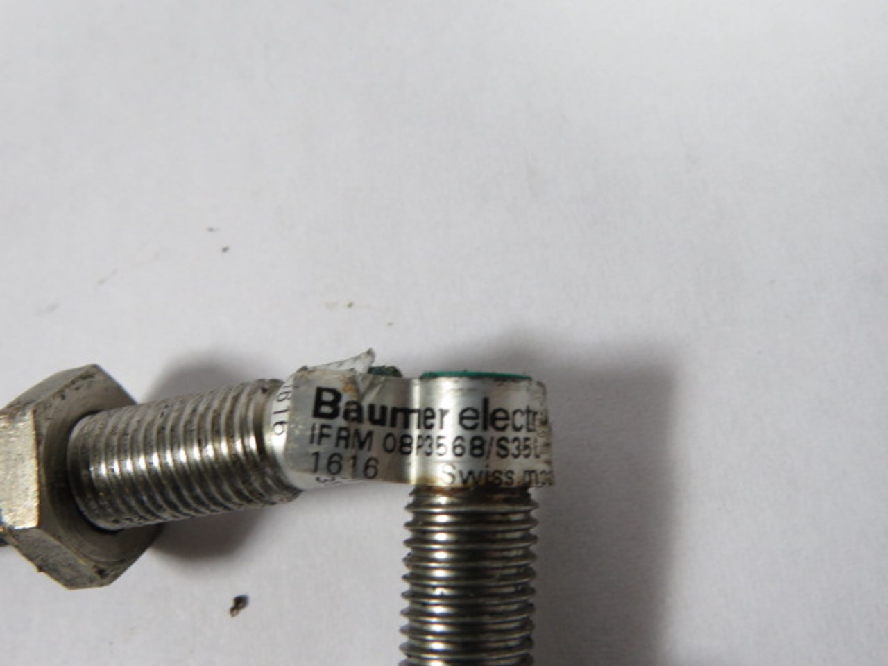 Baumer Electric IFRM-08P3568/S35L Inductive Proximity Sensor USED