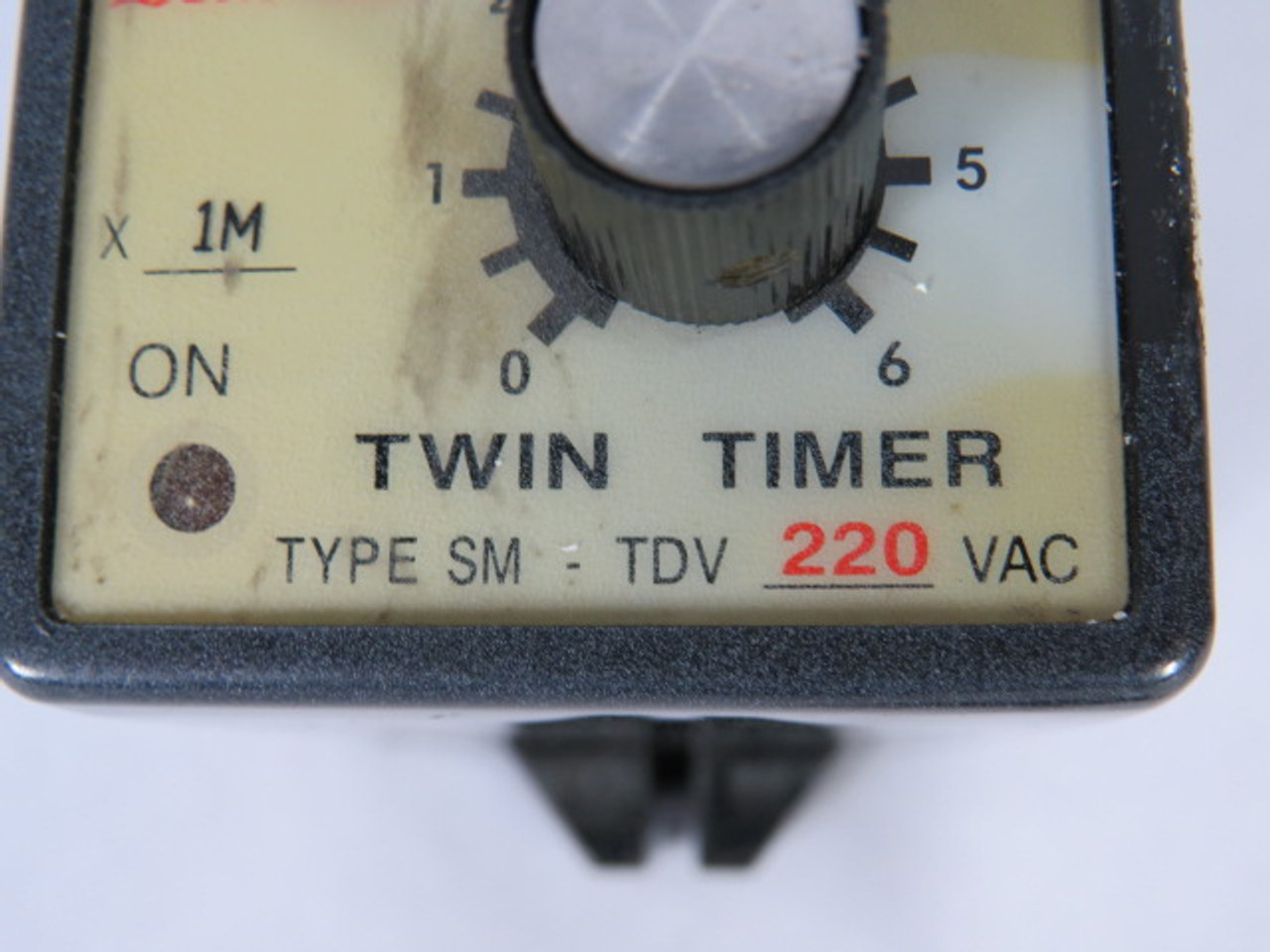 Sunman SM-TDV Twin Timer 0-6min 220VAC 110V USED