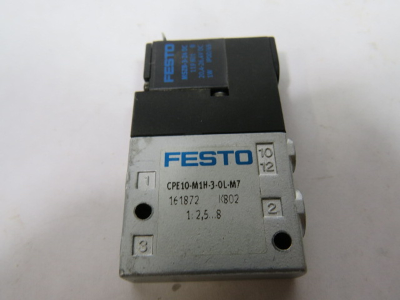 Festo CPE10-M1H-3-OL-M7 161872 Solenoid Valve USED