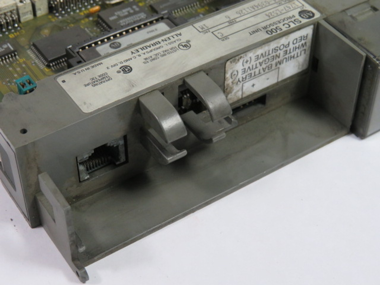Allen-Bradley 1747-L524 Series C Processor Unit NO BATTERY Broken Part USED