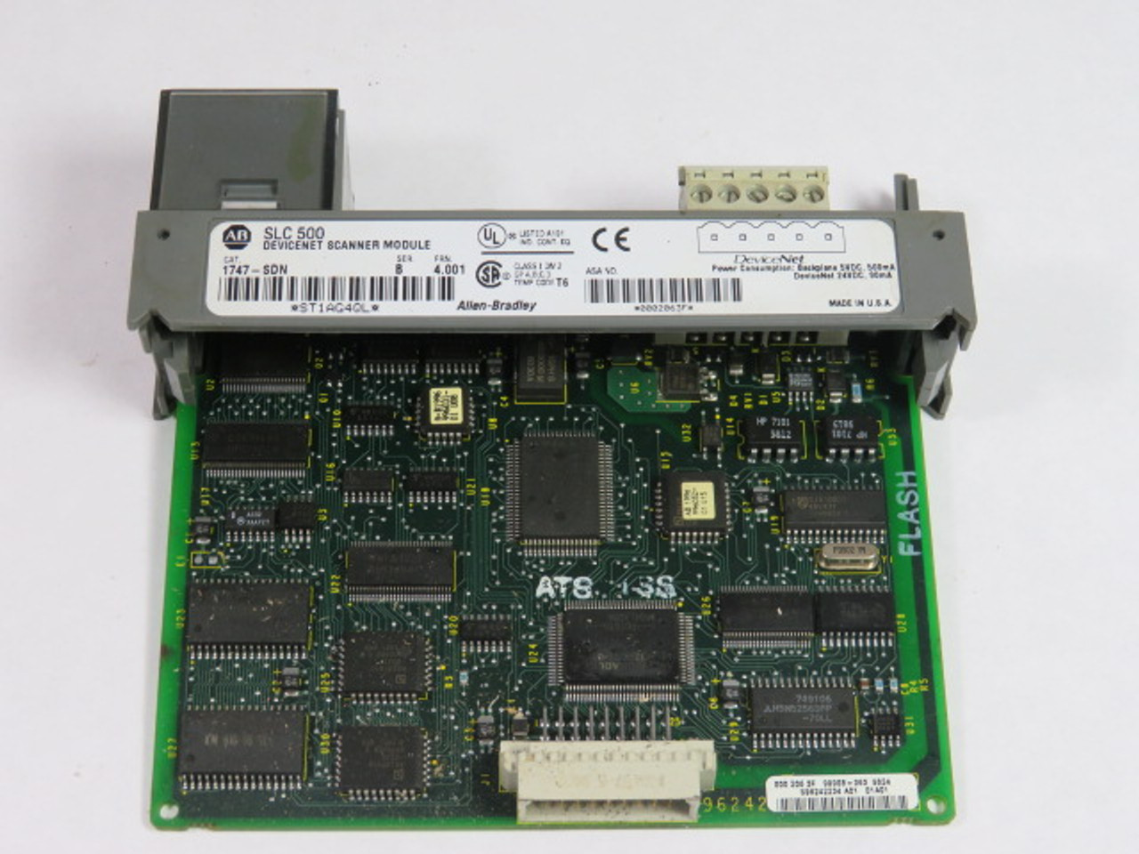Allen-Bradley 1747-SDN Series B DeviceNet Scanner Module BROKEN PART USED