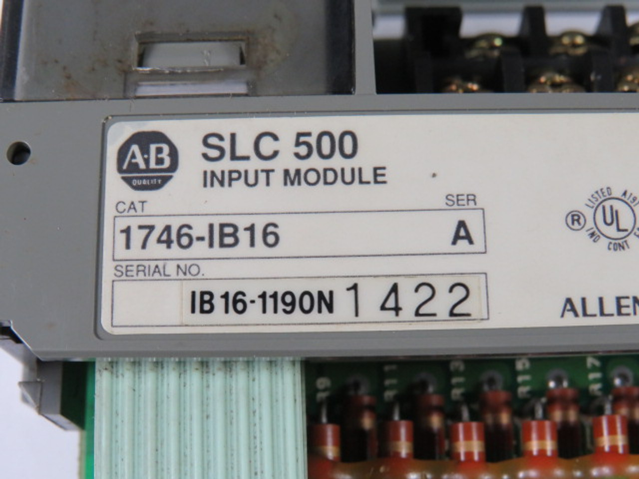 Allen-Bradley 1746-IB16 Series A Input Module 10-30VDC USED