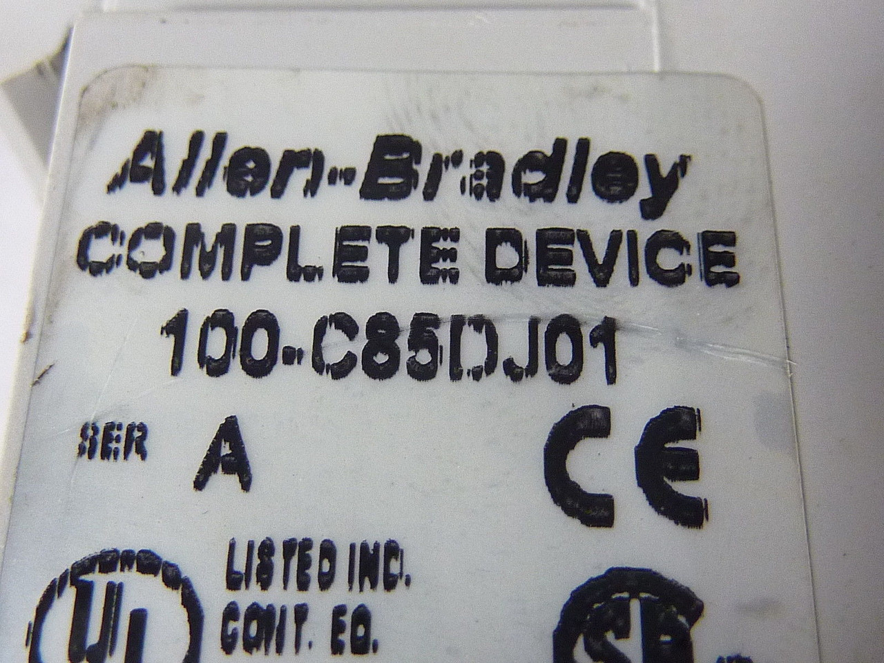 Allen-Bradley 100-C85DJ01 Contactor 24VDC 85A USED