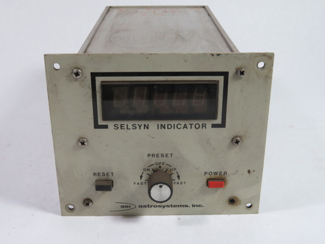 ASI P5255-4-3-0B Selsyn Indicator USED