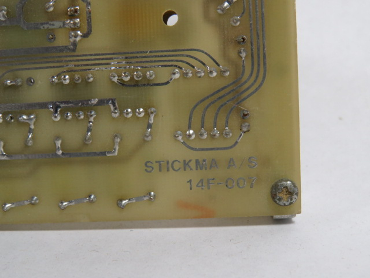 Stickma 14F-007 PLC Board USED