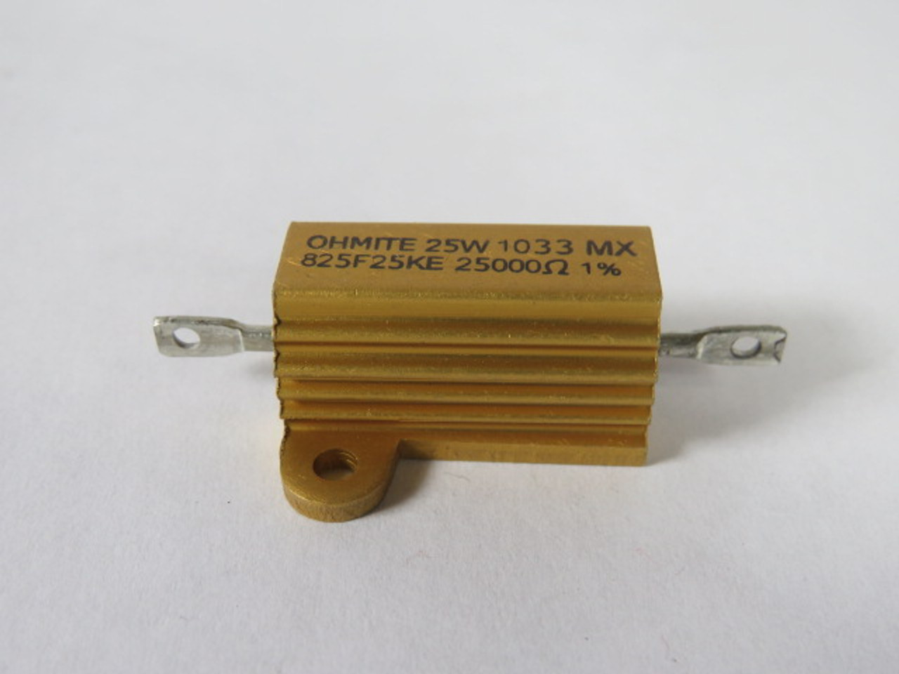 Ohmite 825F25KE Wirewound Resistor 25W 25Kohms 1% ! NEW !
