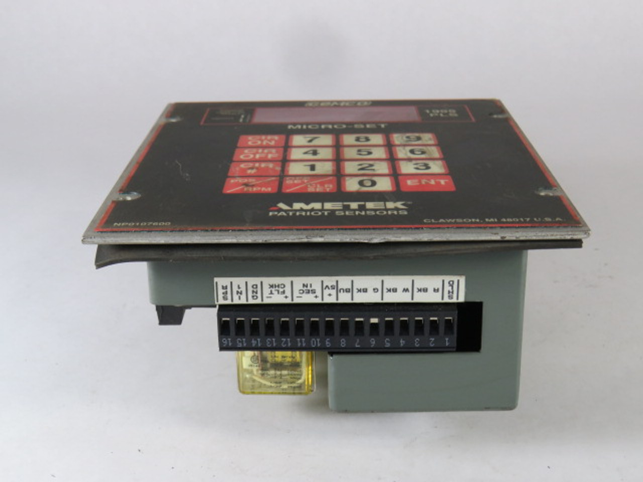 Ametek 1995-A6-MXX Programmable Limit Switch 10A 6-Output Relay USED