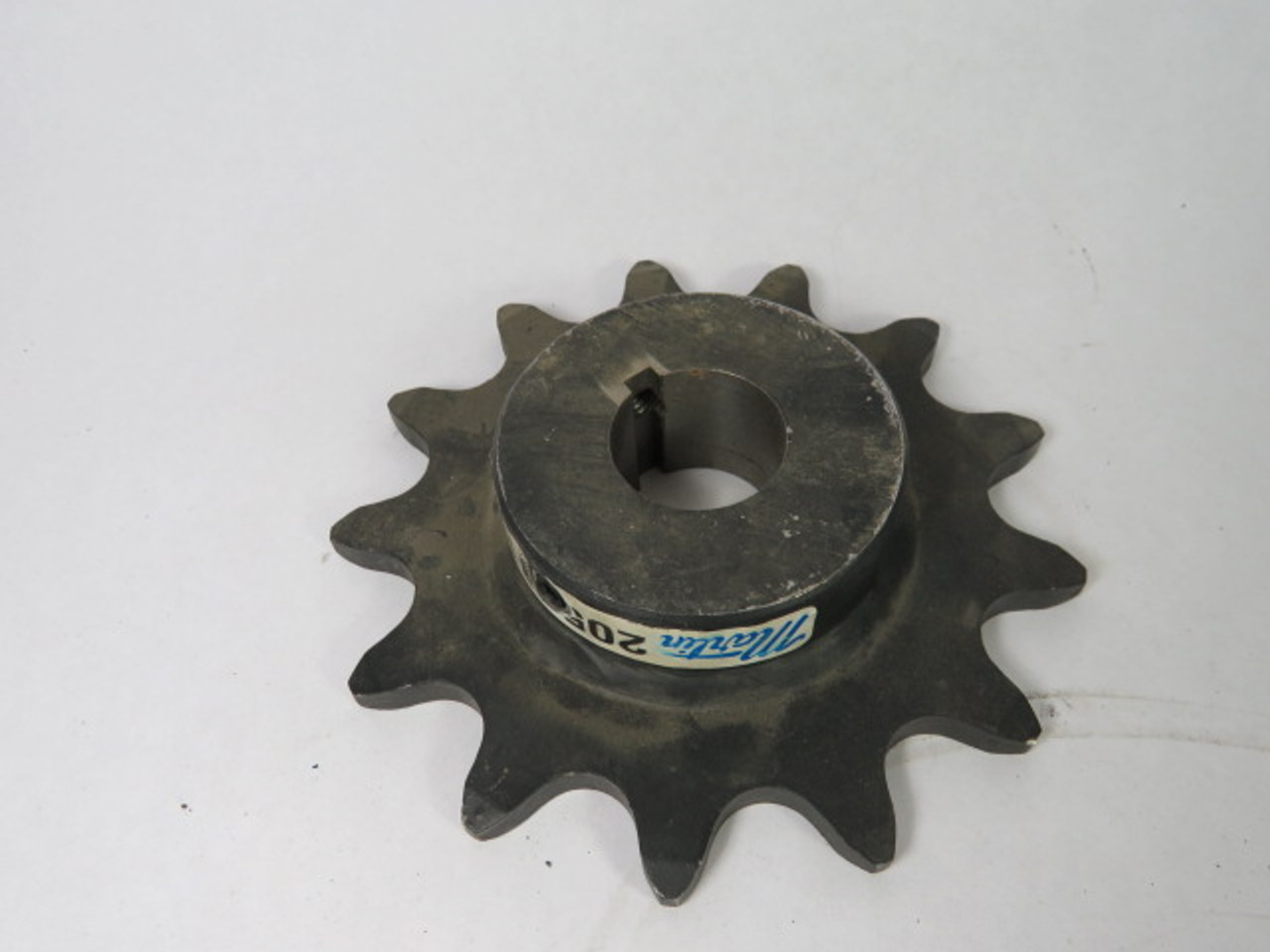 Martin 2052B13 Double Pitch Sprocket 1-1/4" ID 13T 2052 Chain 3" OD USED
