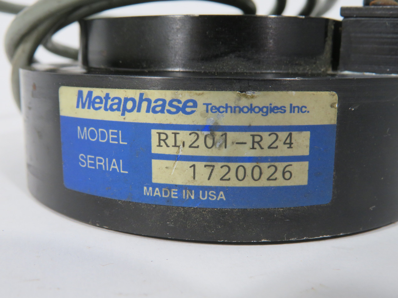 Metaphase RL201R-24 Ring Light LED 24Vdc USED