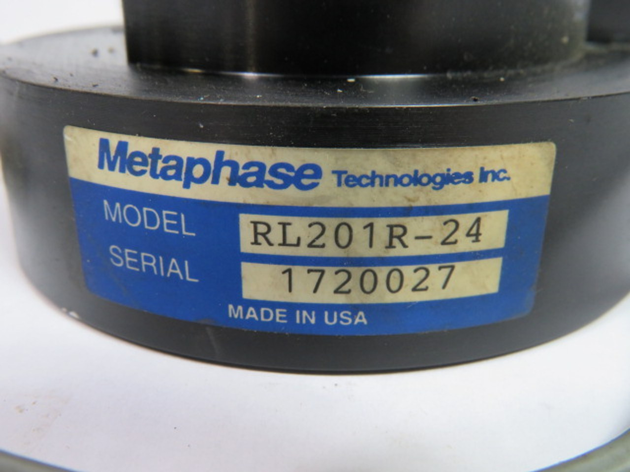 Metaphase RL201R-24 Ring Light LED 24Vdc USED