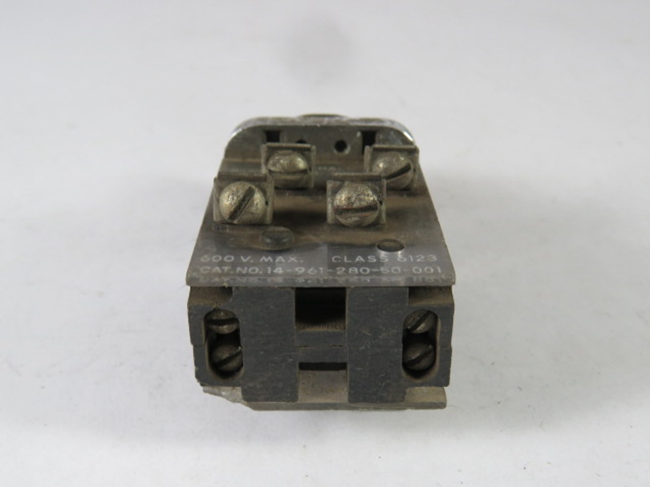 Allis-Chalmers 14-961-280-50-001 Selector Switch 2NO/2NC 600V USED