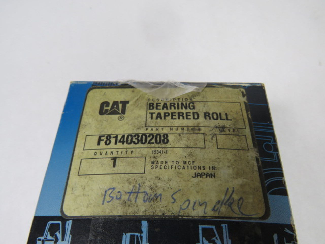 Caterpillar F814030208 Tapered Ball Bearing 40mm ID 80mm OD 19.75mm W ! NEW !