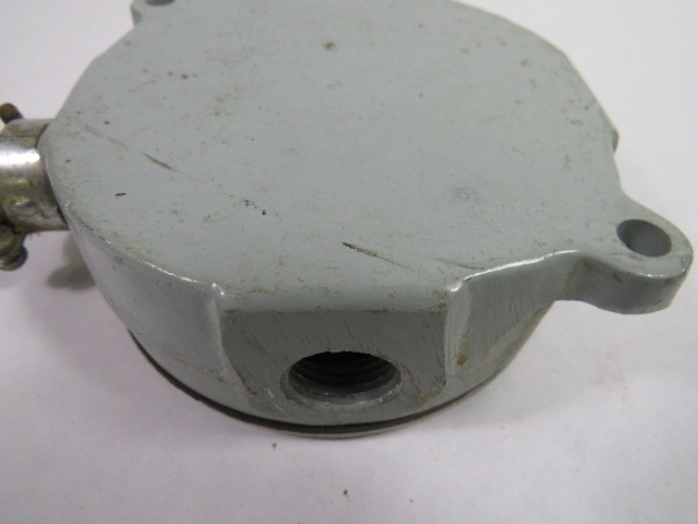 Crouse-Hinds GRF119 1/2" Outlet Box 1-3/8" Height 4-9/16" Outer Diameter USED