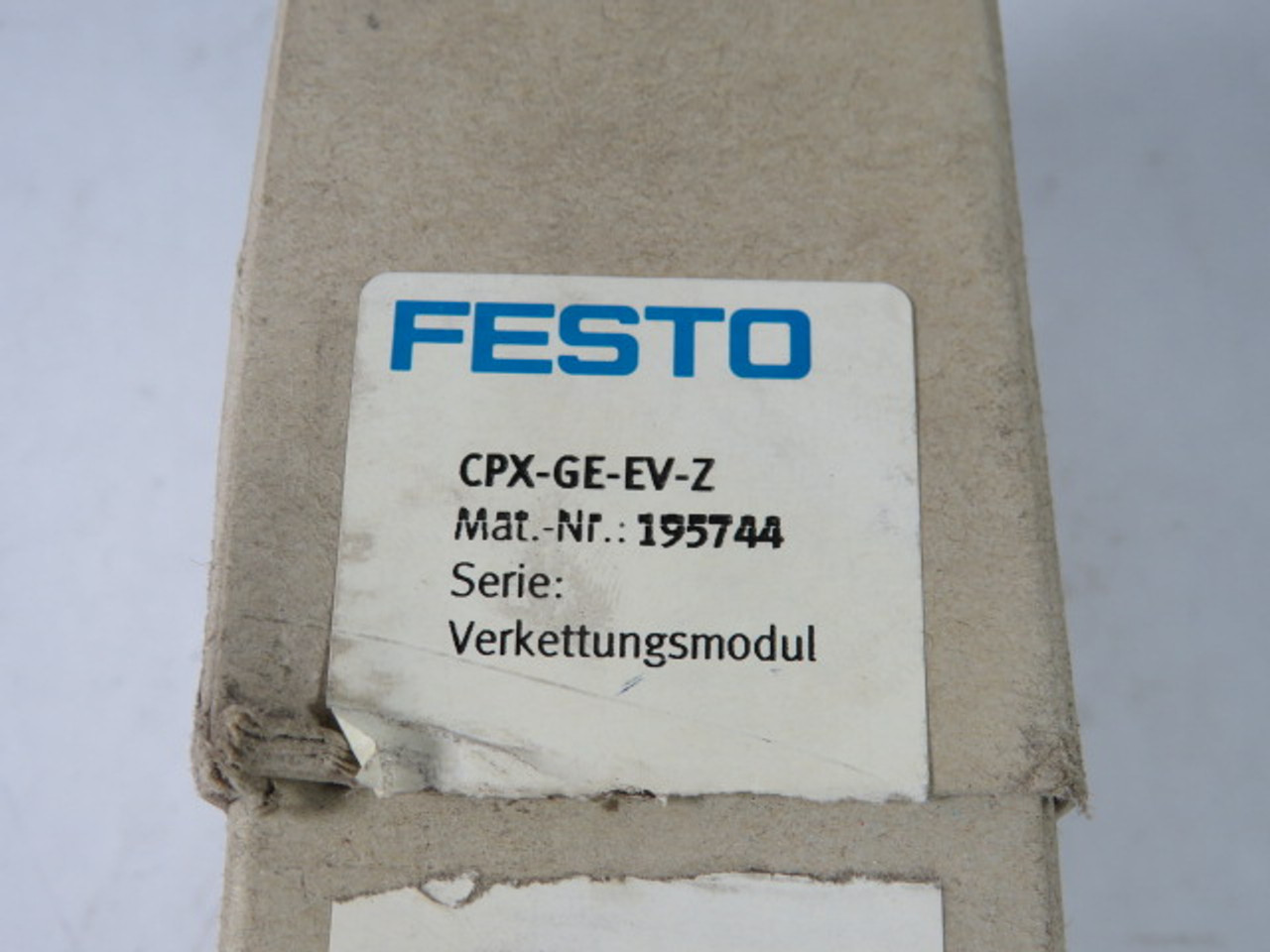 Festo CPX-GE-EV-Z Interlinking Block 16A 4-Pin ! NEW !