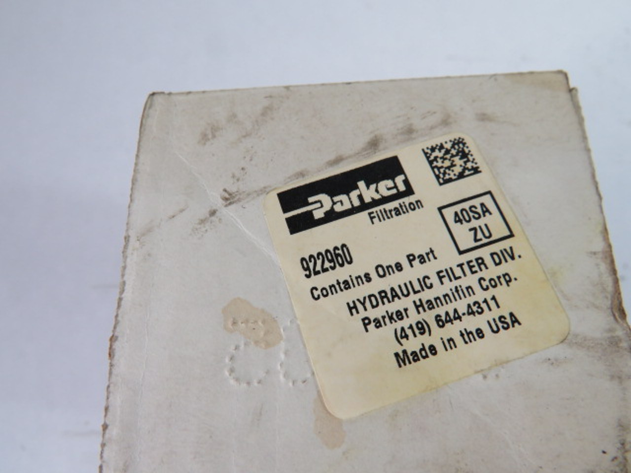Parker 922960 Hydraulic Filter Element 40 Microns 290PSID ! NEW !