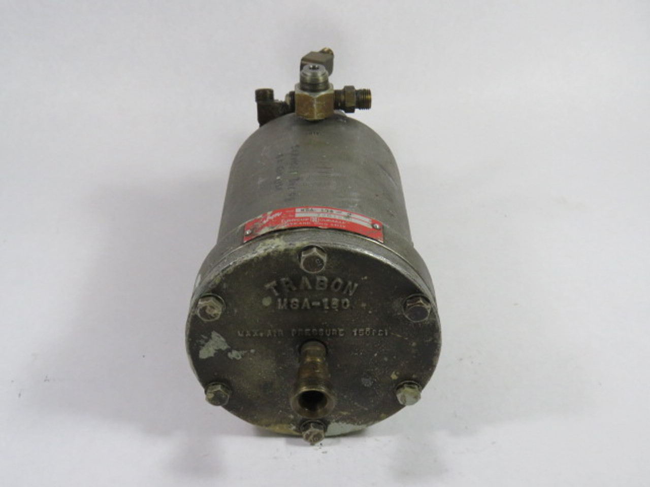 Trabon MSA-100-2 Air Operated Pump 25:1 Air/Lube Ratio 500PSI USED