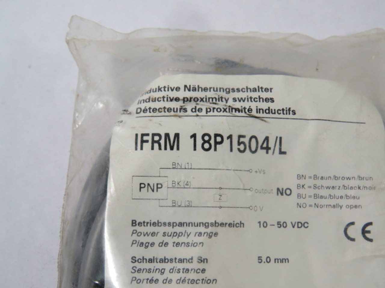 Baumer IFRM18P1504/L Proximity Sensor NWB