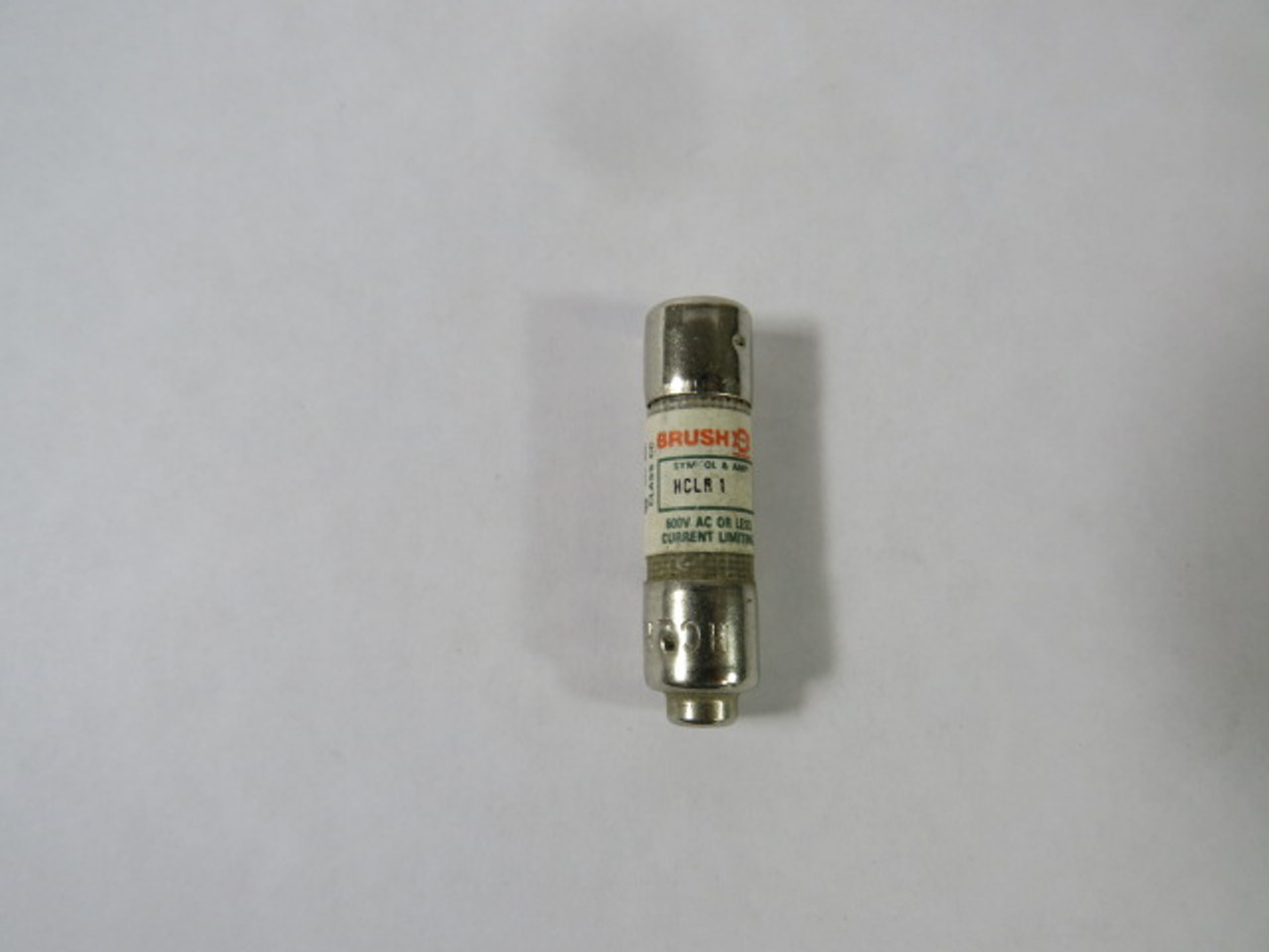 Brush HCLR1 Current Limiting Fuse 1A 600V USED