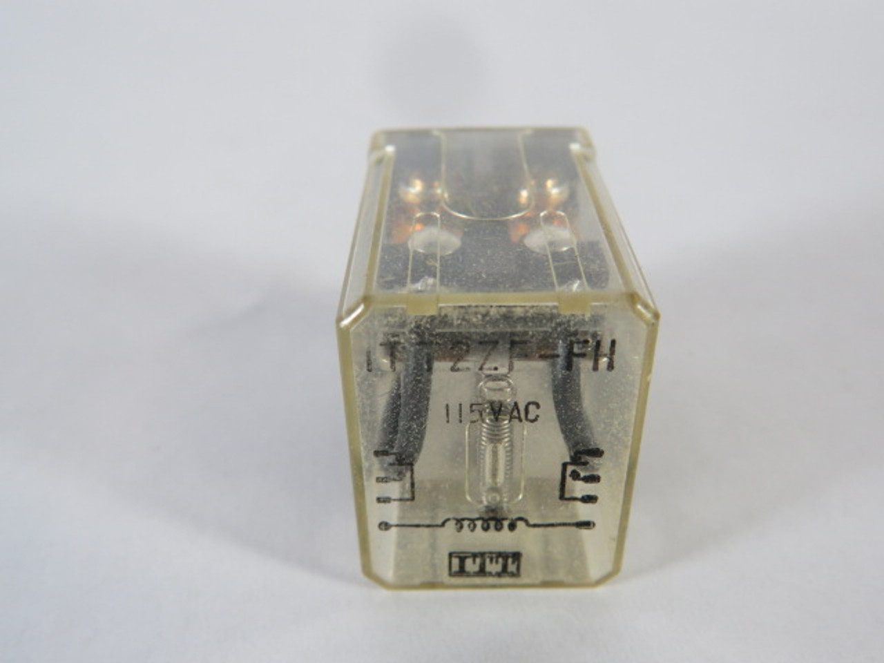 ITT ITT2ZF-FH Relay 115VAC 8-Pin USED