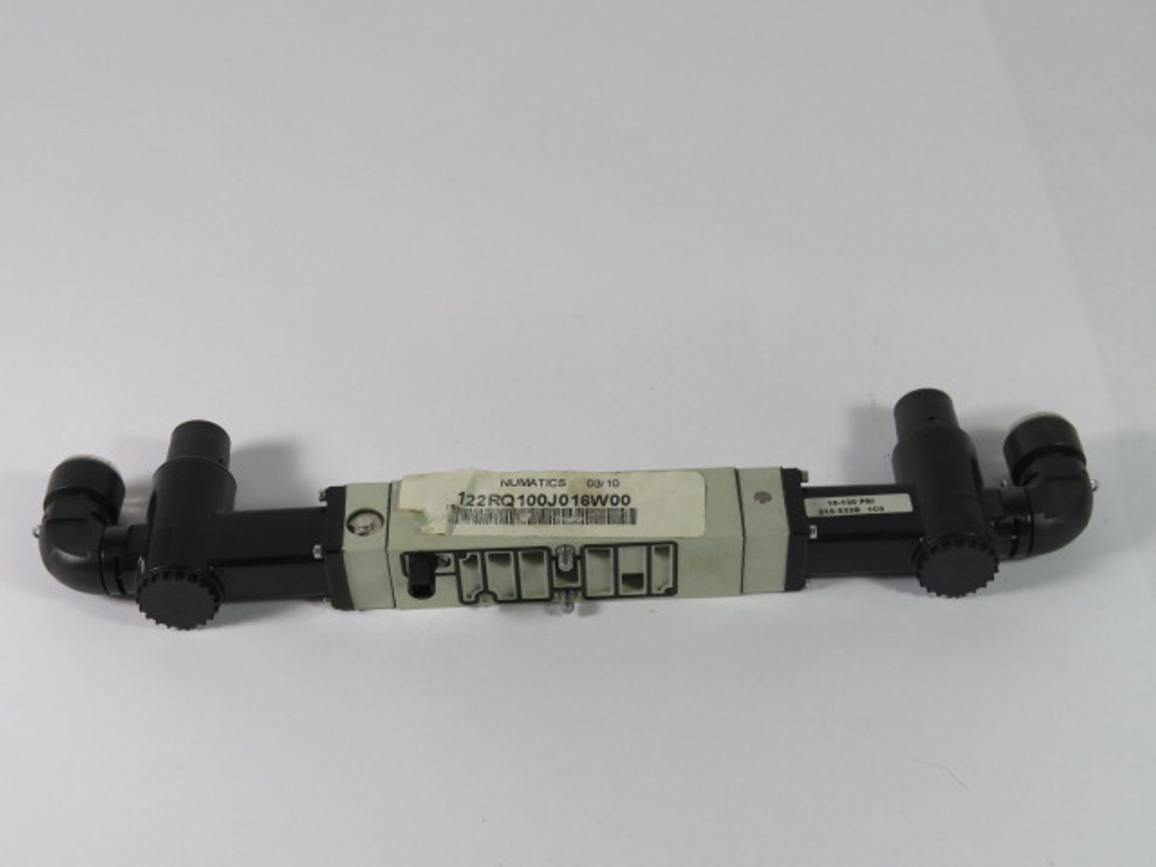 Numatics Dual Pressure Regulator W/ Relieving Checks 1/4" NPT 10-130PSIG USED