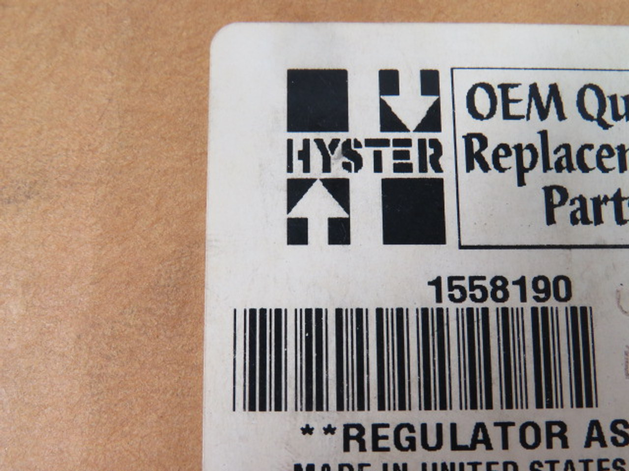 Hyster 1558190 Propane Regulator Assembly for Forklift USED