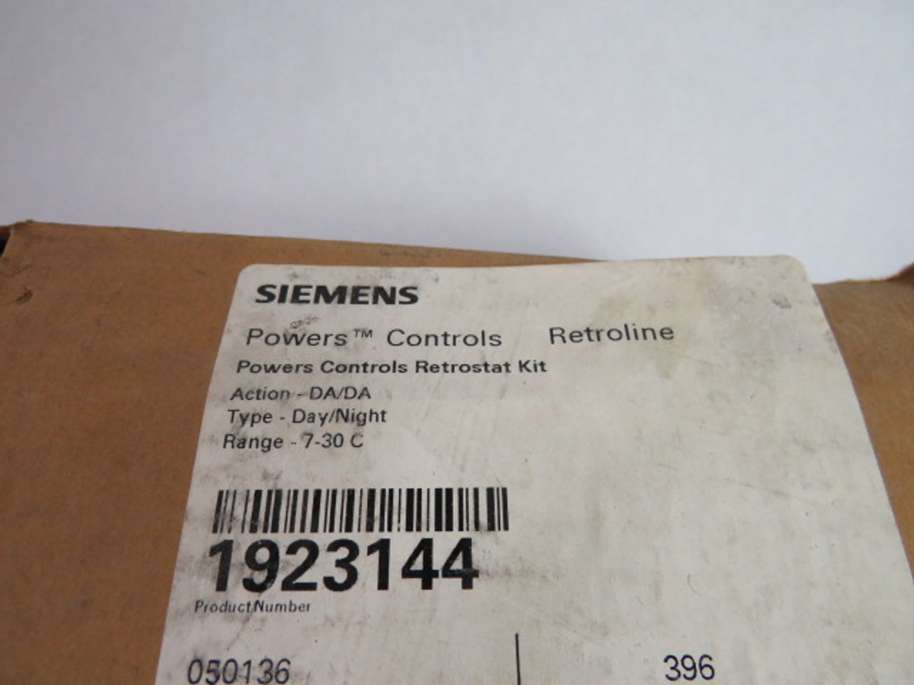 Siemens 1923144 Retrostat Retrofit Kit Type Day/Night DA/DA Action 7-30C ! NEW !