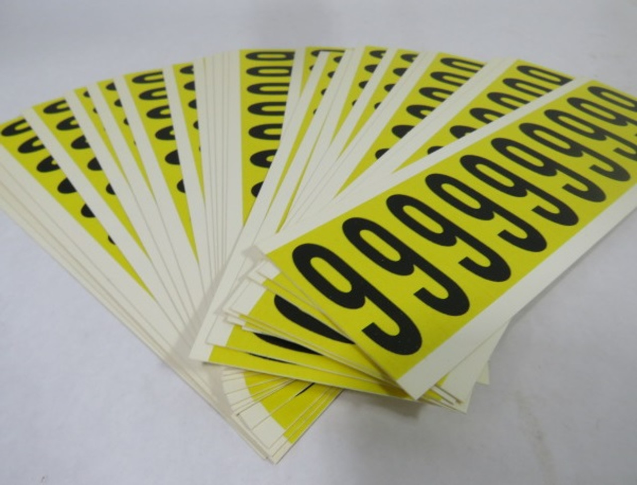 Brady 3440-6 Kit of Number Labels 25-Pack #6 or #9 NEW