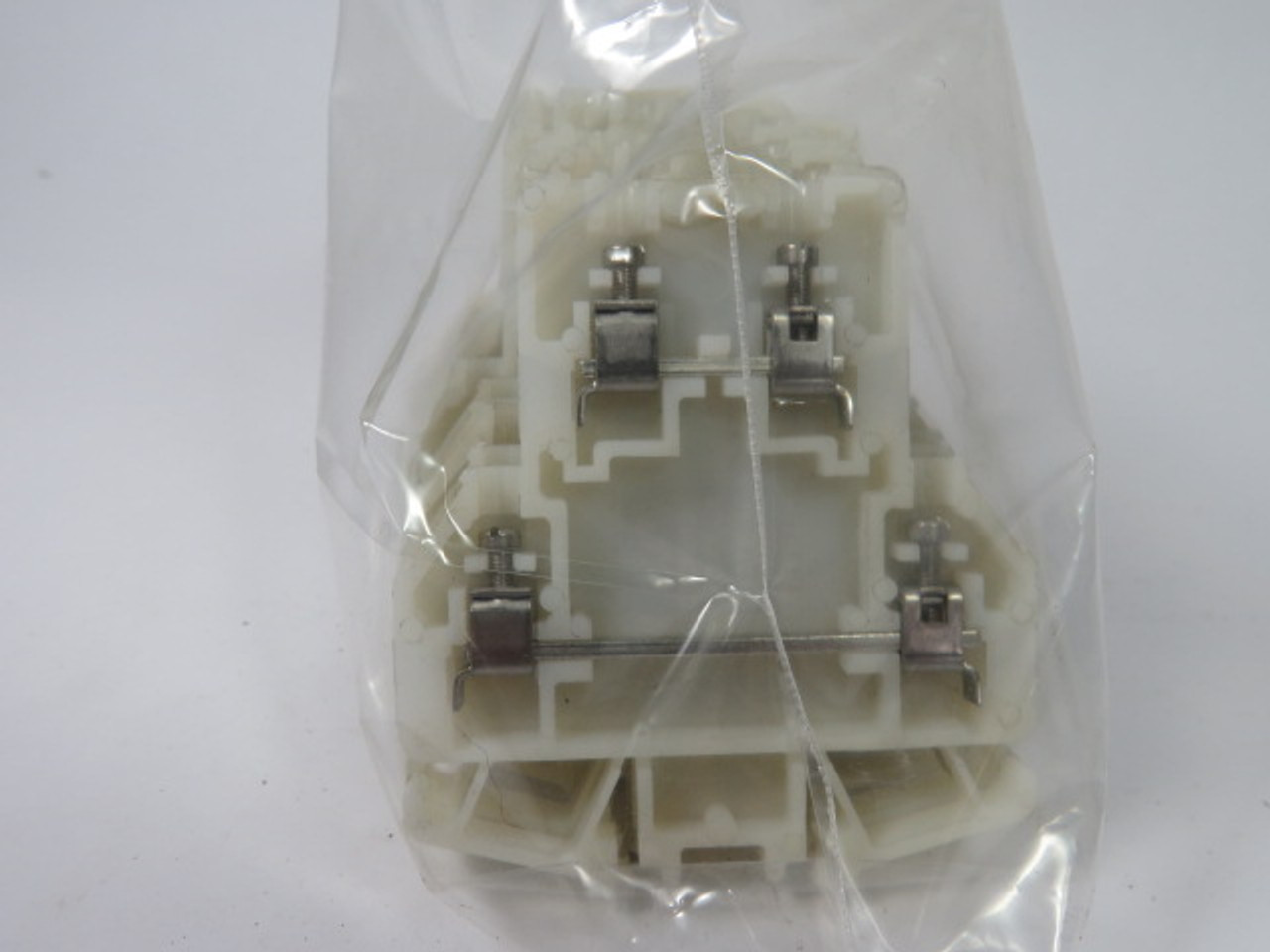 Allen-Bradley 1492-H2D Terminal Block Lot 10 WHITE USED