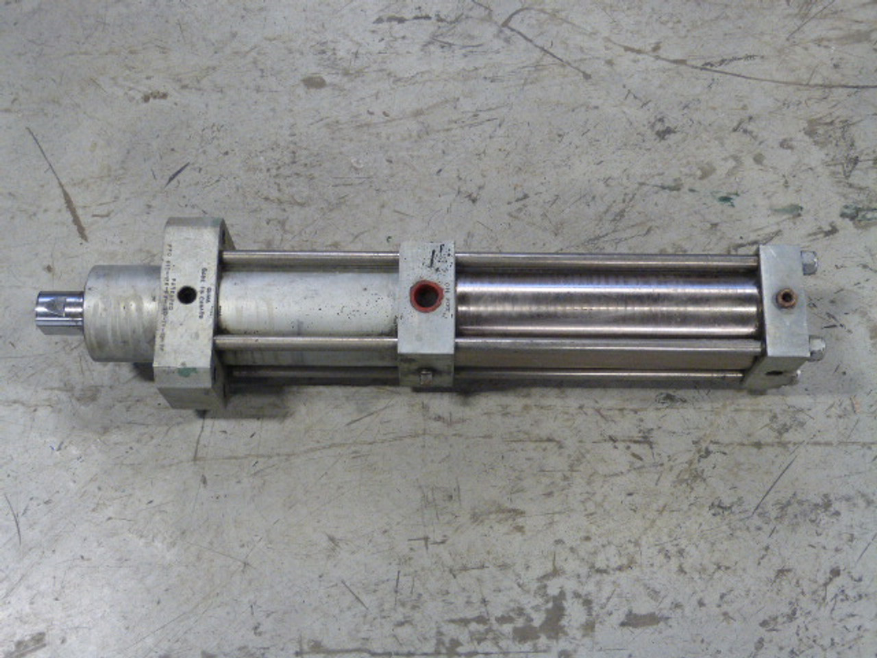 Ohma FPO-813-756-FF-50-TR-12-SF Pneumatic Cylinder 3-1/4" Bore USED