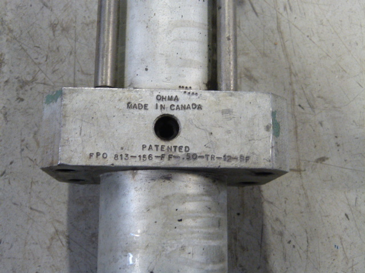 Parker 06.00CBBMAU13AC9.750 Pneumatic Cylinder 6" Bore 9.75" Stroke USED