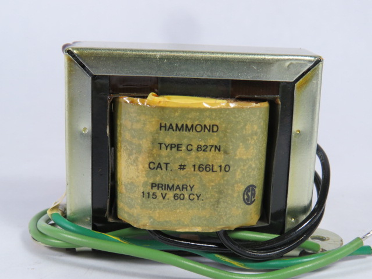 Hammond 166L10 Isolation Transformer 20VA Pri 115V Sec 10V 1Ph 50/60Hz ! NEW !