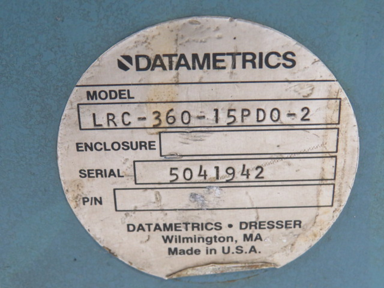 DataMetrics LRC-360-15PD0-2 Encoder 17-Pin USED