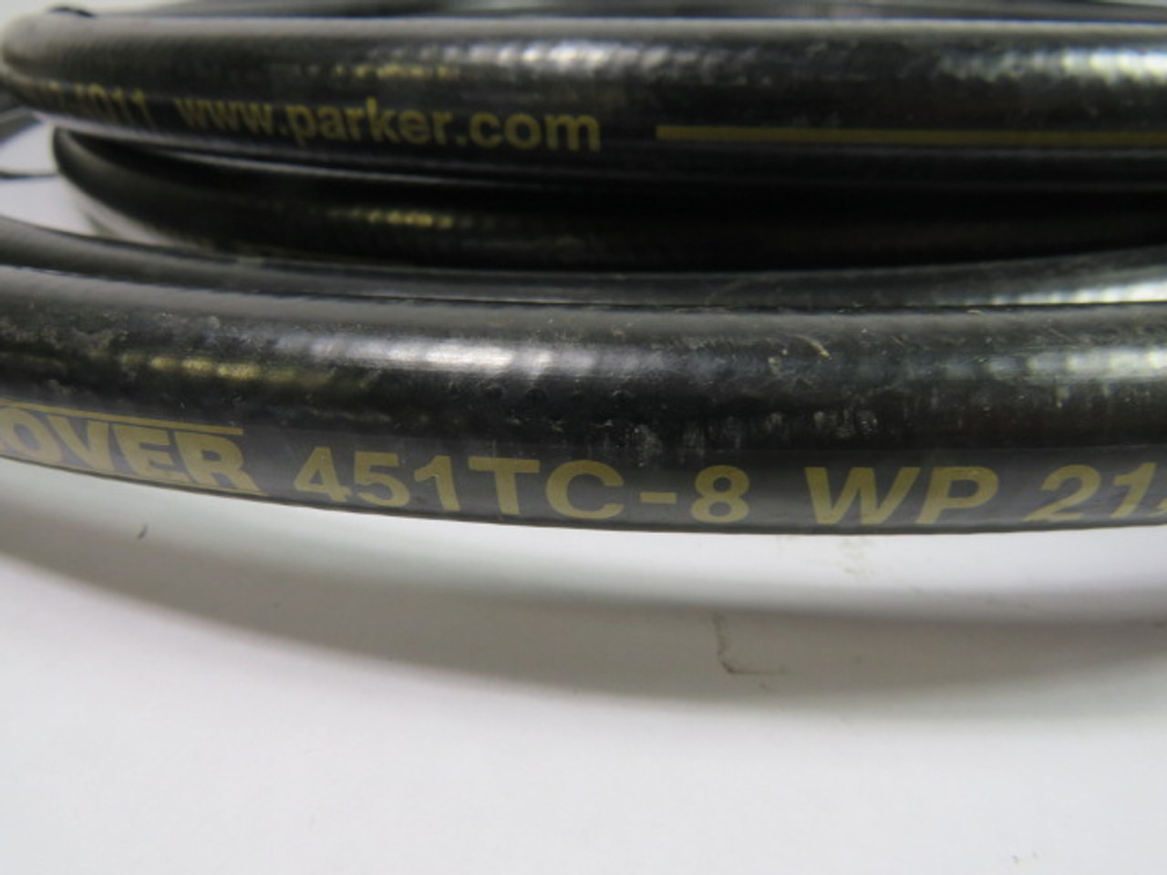 Parker 451TC-8 16' Long Hydraulic Hose 21mPa 3000PSI 1/2" NPT USED