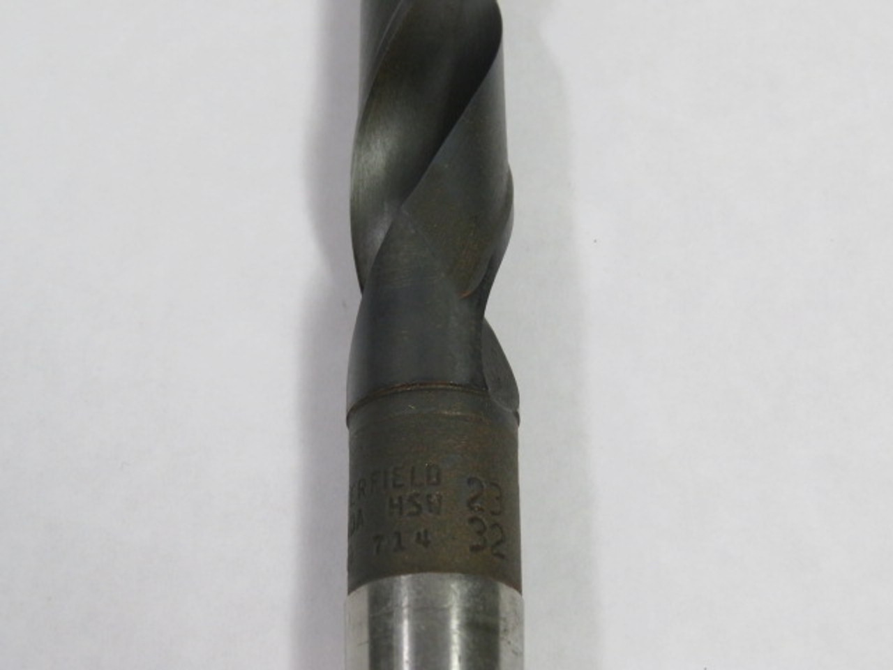 Butterfield HSW 714 Twist Drill Size 23/32 Total Length 9-3/4" USED