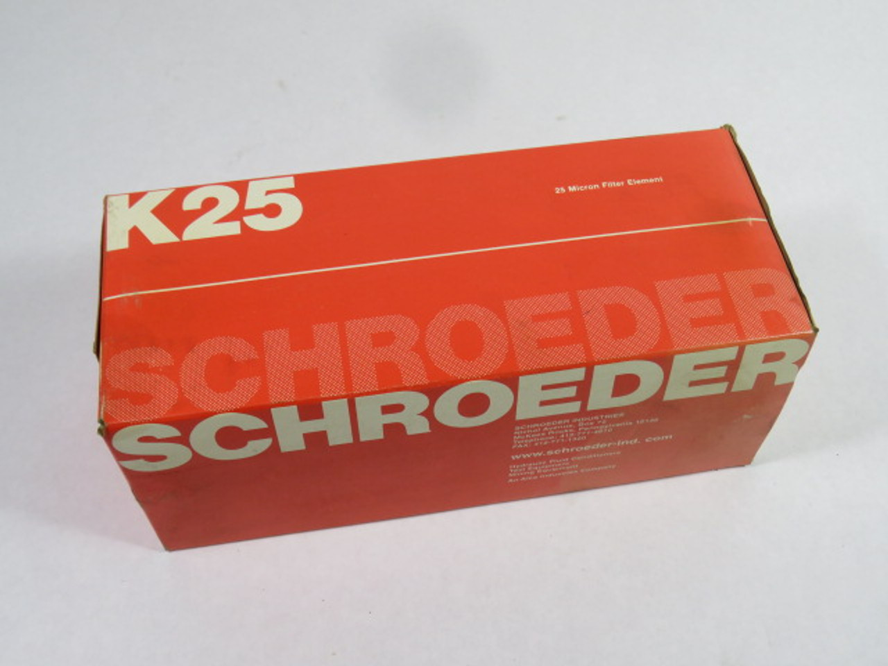 Schroeder K25 Hydraulic Filter ! NEW !
