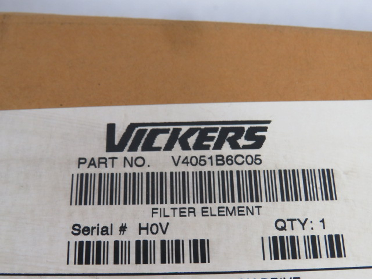 Vickers V4051B6C05 Hydraulic Filter Cartridge 6 Micron 1-7/8" ID 4" OD ! NEW !
