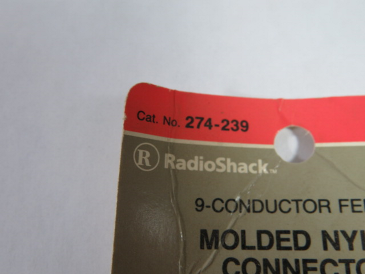 Radio Shack 274-239 Molded Nylon Connector 9-Conductor Female 250V 8A ! NEW !