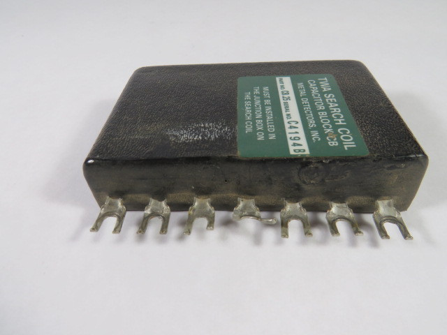 Metal Detectors Inc. CB.25 TWA Search Coil Capacitor Block CB USED