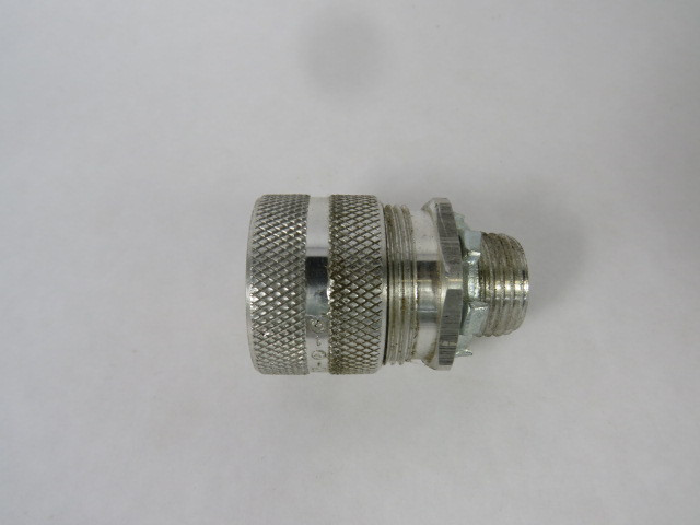 Hubbell SHC1027 1/2"NPT Cord Connector Aluminum USED