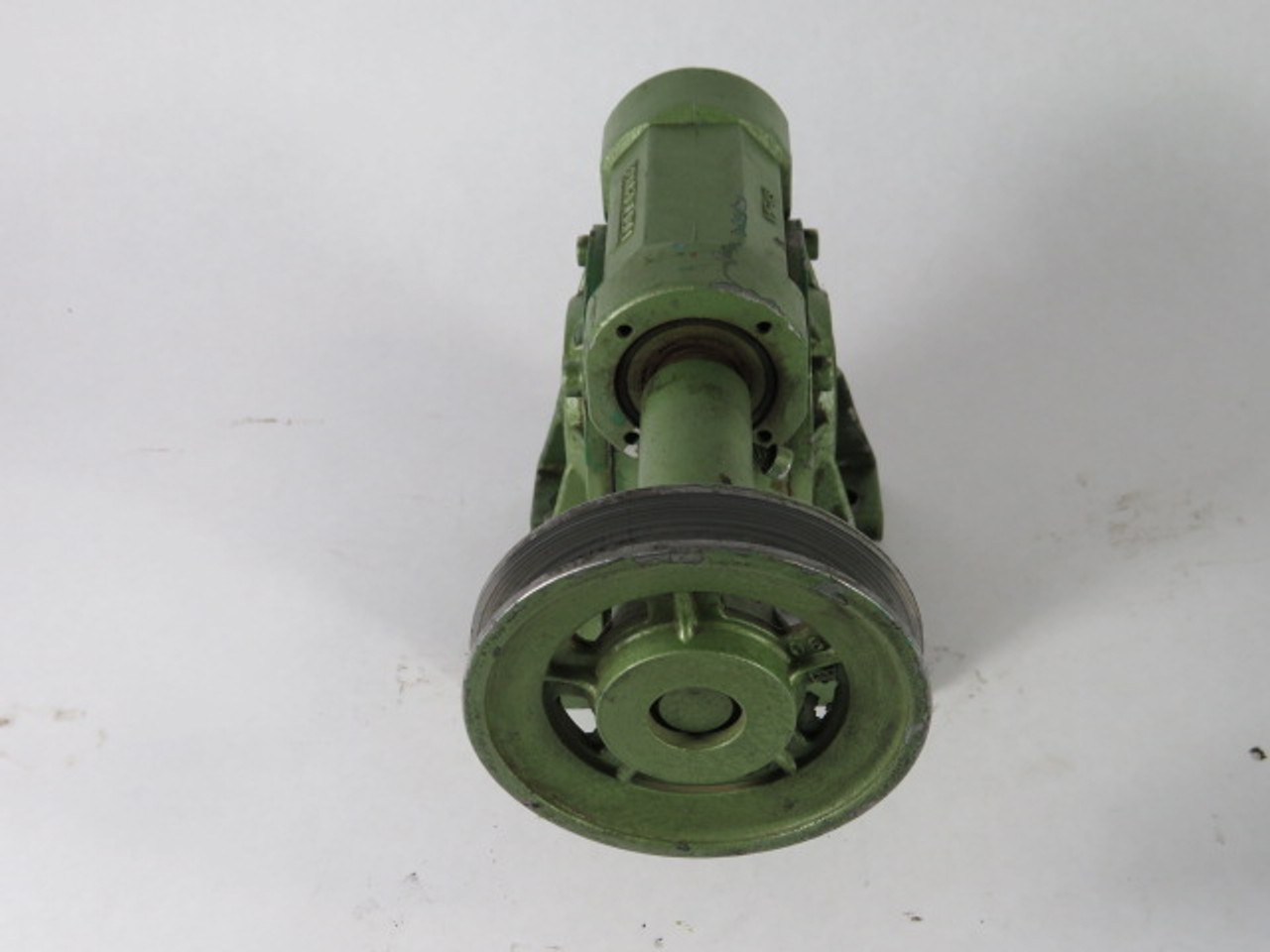 Bonfiglioli VF49/A Worm Gear Box 18:1 Ratio 0.8HP C/W Pulley USED