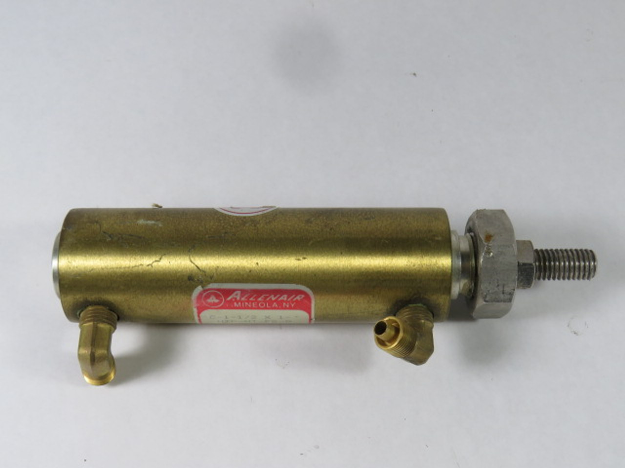 Allenair C-1-1/2X1-HTP-NT-FS-Q Pneumatic Cylinder 1-1/2" Bore 1" Stroke USED