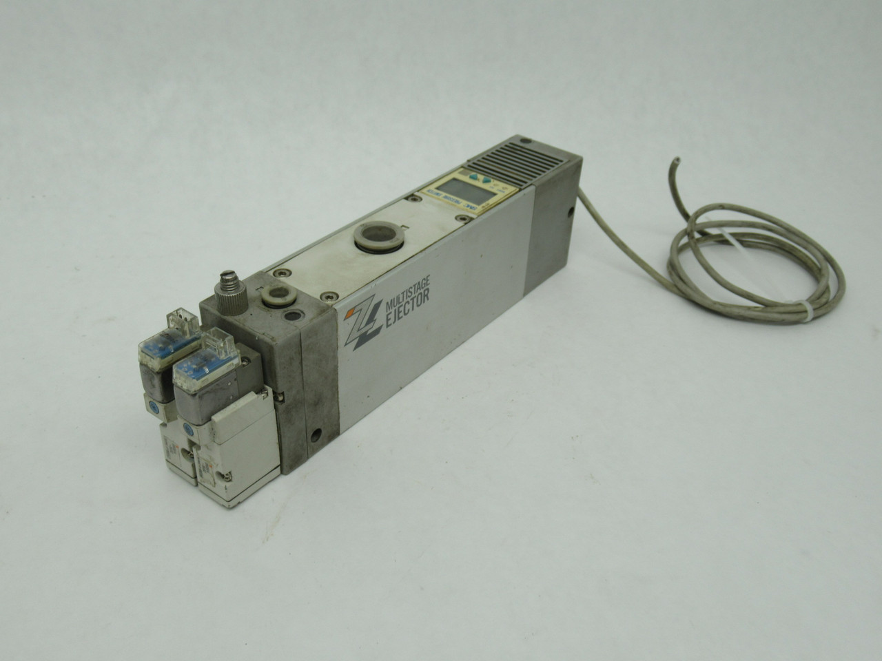 SMC ZL112-K15DZ-E65L Multistage Ejector 24VDC .15 to 7 MPa 0 to -84 kPa USED