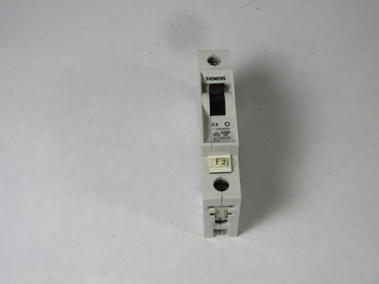 Siemens 5SX21-C3 Circuit Breaker 3A 230/400VAC 1P USED