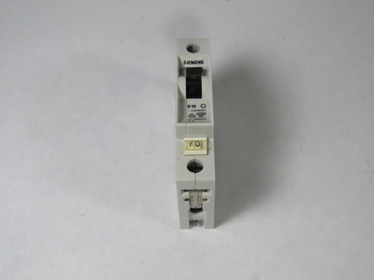 Siemens 5SX21-B10 Circuit Breaker 10A 230/400VAC 1P USED