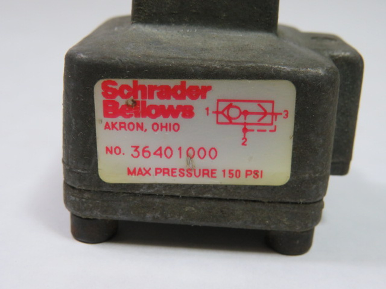 Schrader Bellows 36401000 Quick Exhaust Valve USED