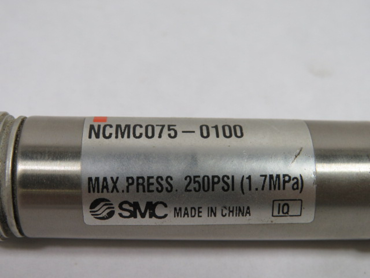 SMC NCMC075-0100 Pneumatic Air Cylinder 3/4" Bore 1" Stroke USED