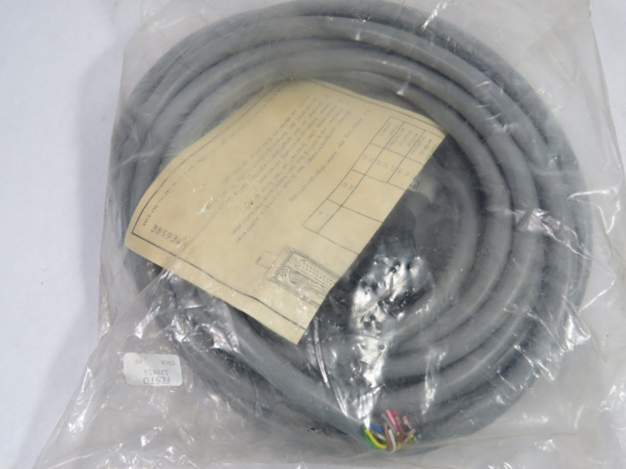 Festo 177414 KEA-1-25P-10 10m Long Sensor Cable 250VAC/DC 4A 25Pin ! NWB !