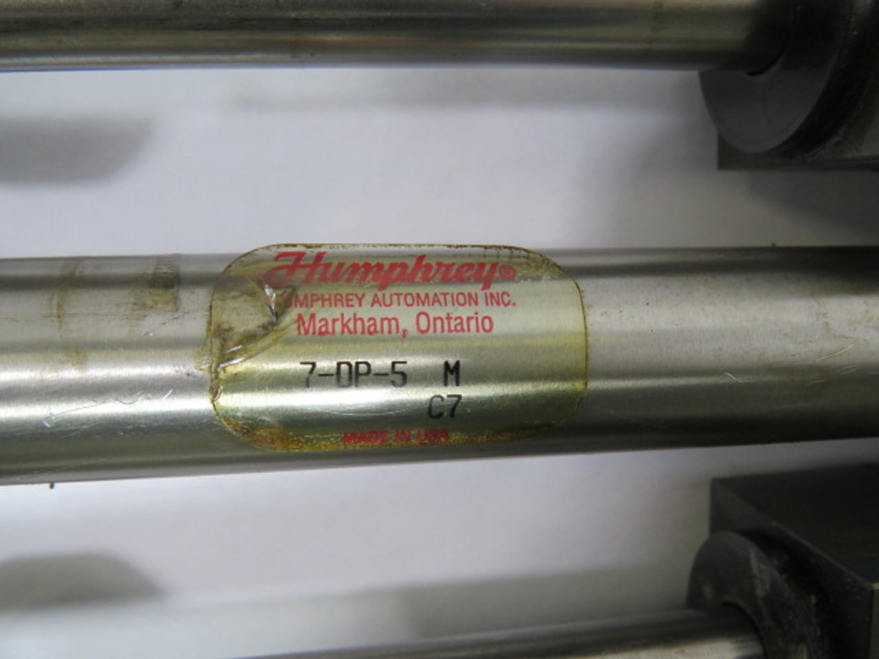 Numatics SH07505LB16DS4 Linear Air Cylinder Assembly 3/4" Bore 5" Stroke USED